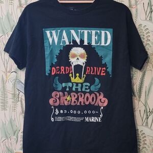 Black Graphic Tee BROOK ONE PEICE